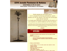 Tablet Screenshot of jornada2008.jbrj.gov.br